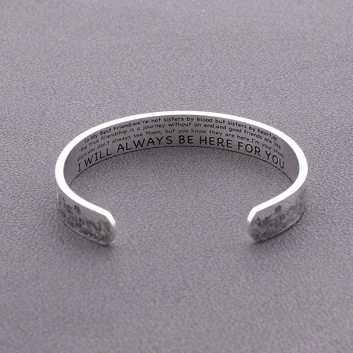 Sunflower Jewellery Sister Bracelet Gift Not sisters by blood but sisters by heart Jewelry Friendship Bracelet Best Friends Bangle Gift - Image 2